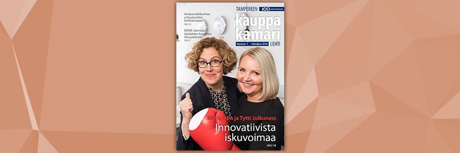 FORCIOT in Tampereen Kauppakamari -magazine