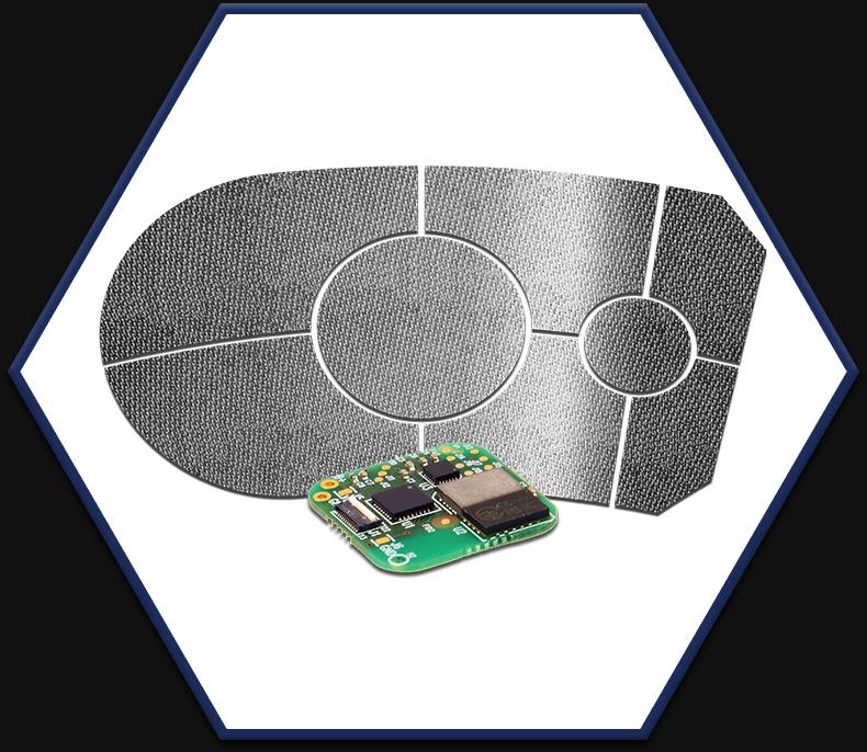 Stretchable sensor matrix and electronics Stretchable sensor matrix and electronics