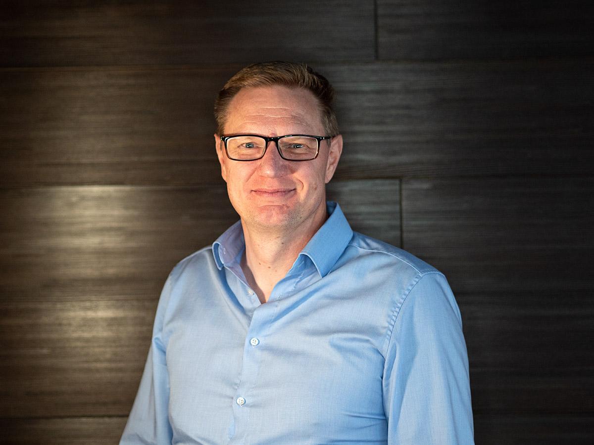 Jani Helolahti, Sales Manager, Robotics sector.