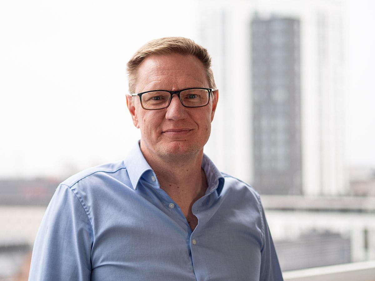 Jani Helolahti, Sales Manager, Robotics sector.